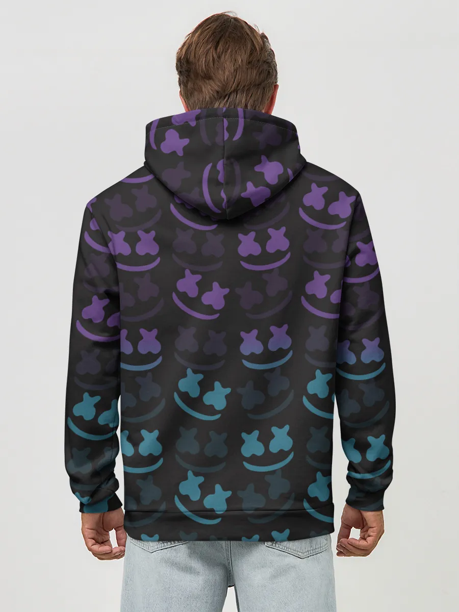 Худи мужской база хлопок / Fortnite,Marshmello