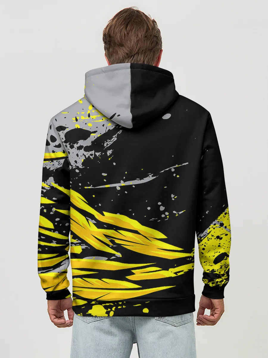 Худи мужской база хлопок / Форма для фитнеса