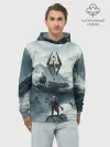 Худи мужской база хлопок / Skyrim Warrior