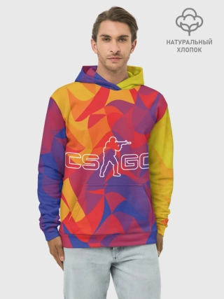 Худи мужской база хлопок / CS:GO