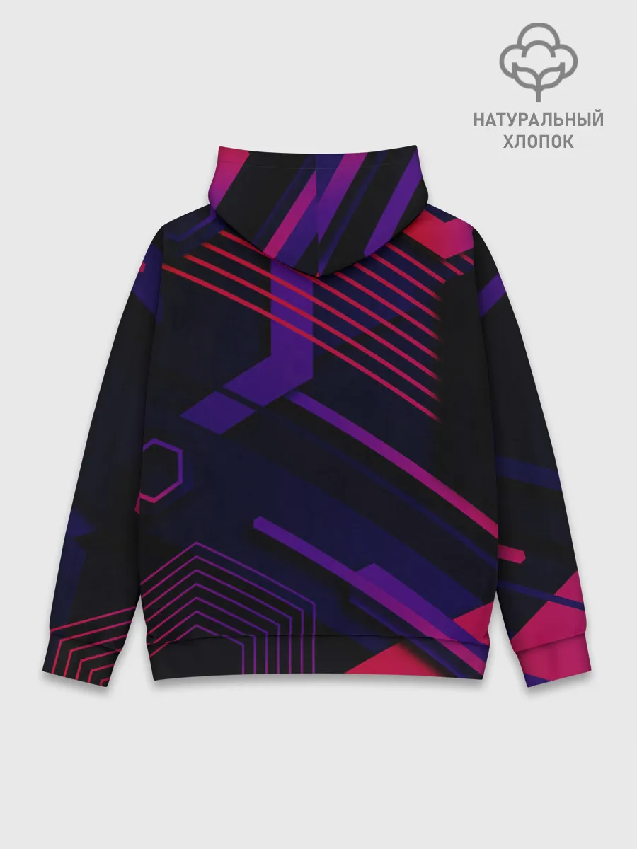 Худи мужской база хлопок / Modern Geometry