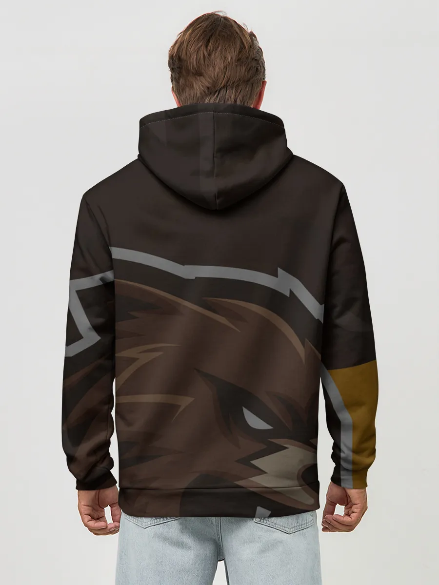 Худи мужской база хлопок / Форма Bear