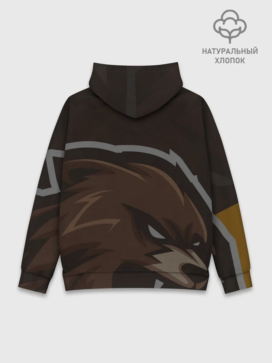 Худи мужской база хлопок / Форма Bear