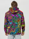 Худи мужской база хлопок / Психоделика