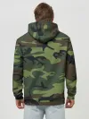 Худи мужской база хлопок / Военный камуфляж