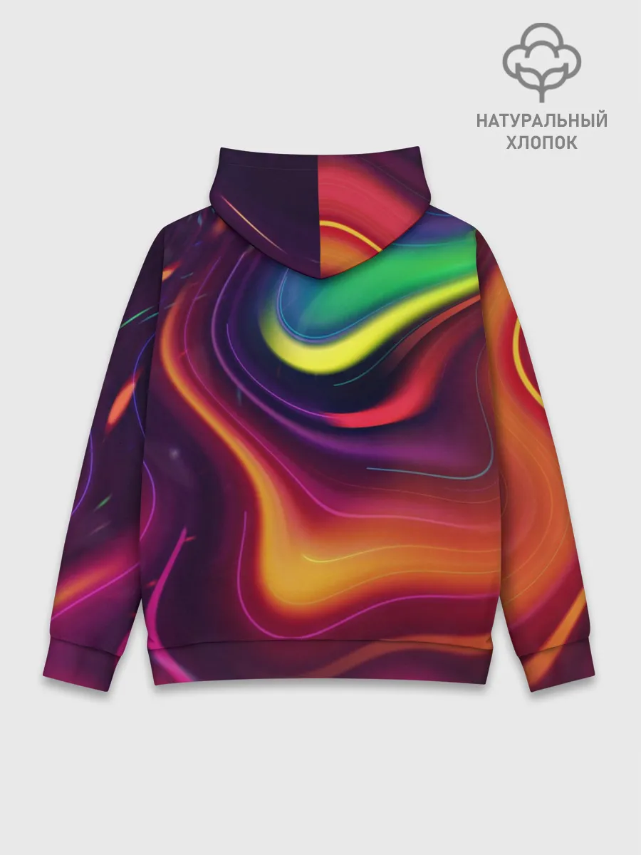 Худи мужской база хлопок / Acid Club