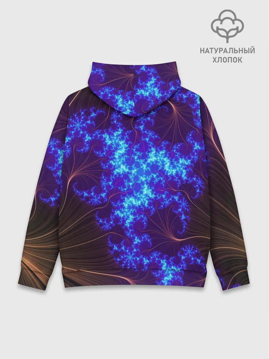 Худи мужской база хлопок / FRACTAL STORM