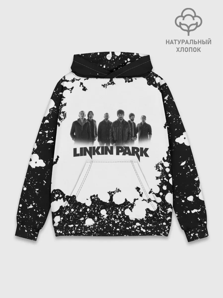 Худи мужской база хлопок / LINKIN PARK