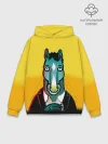 Худи мужской база хлопок / BoJack Horseman