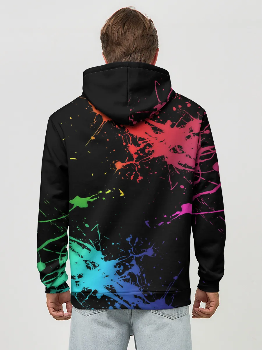 Худи мужской база хлопок / Marshmello