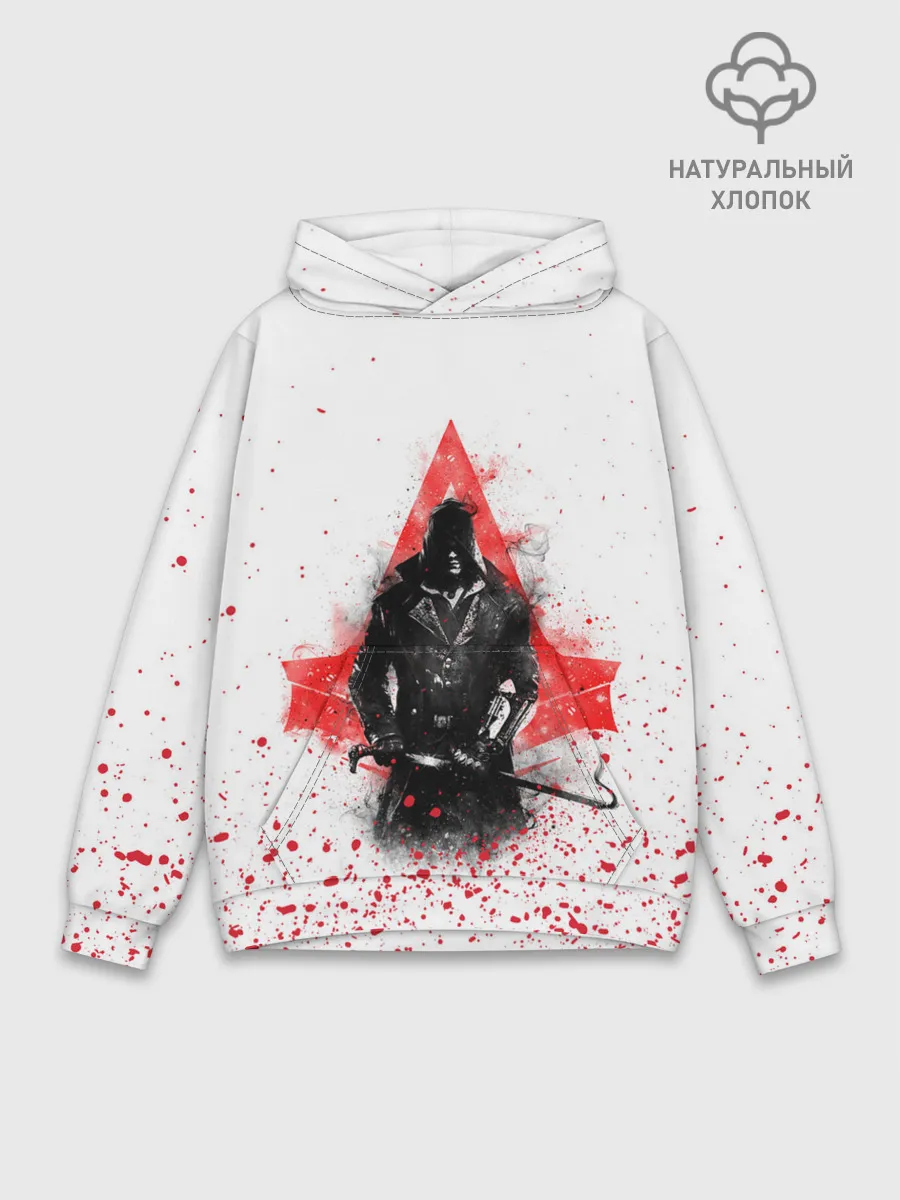Худи мужской база хлопок / ASSASSINS CREED