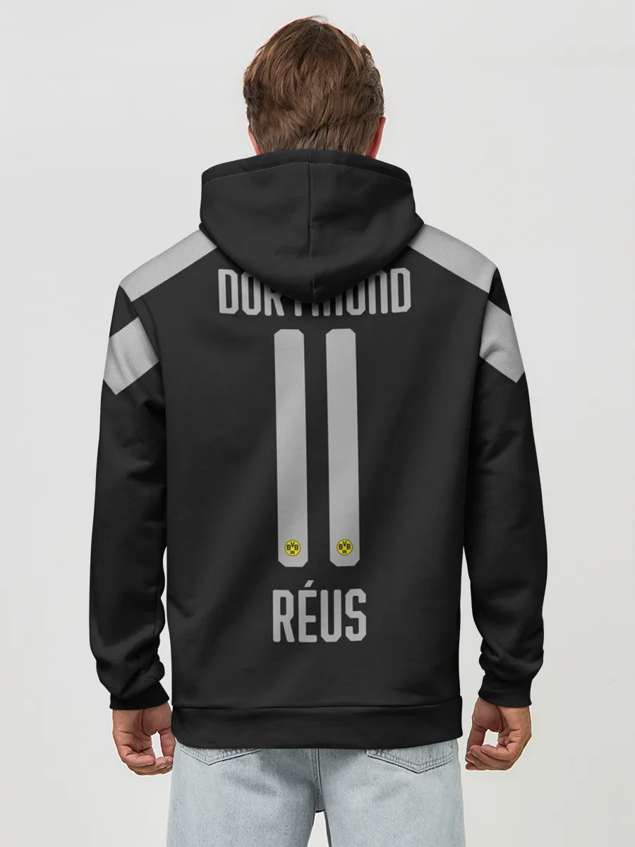 Худи мужской база хлопок / Reus away 19-20