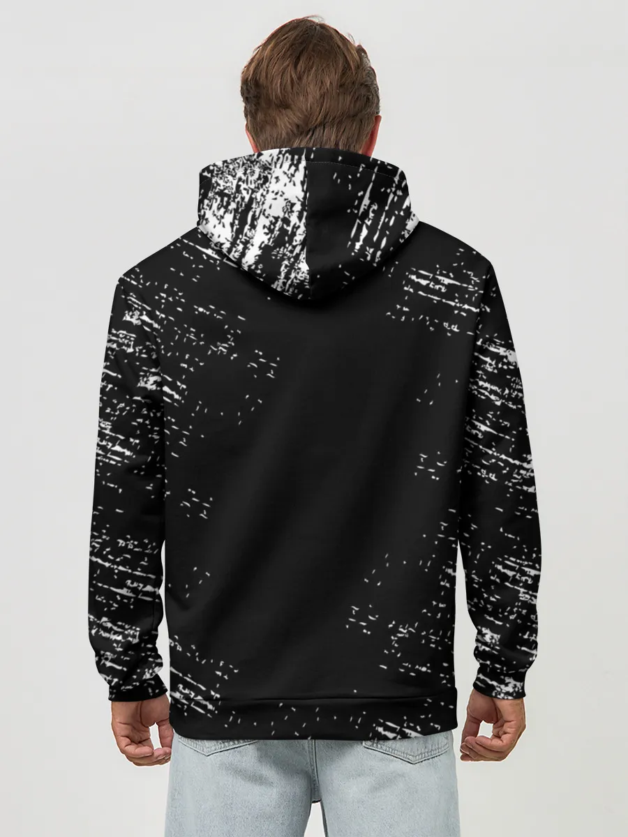 Худи мужской база хлопок / Marshmello