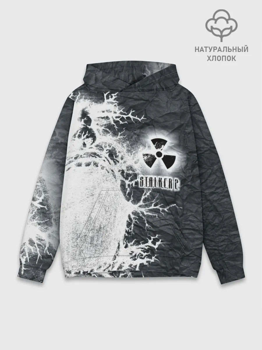 Худи мужской база хлопок / Сталкер