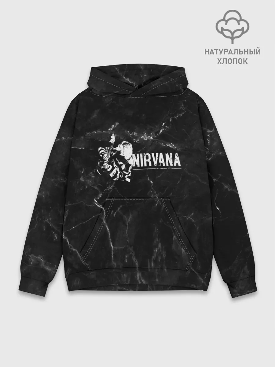 Худи мужской база хлопок / NIRVANA