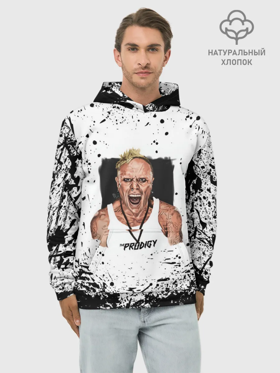 Худи мужской база хлопок / THE PRODIGY | ПРОДИДЖИ