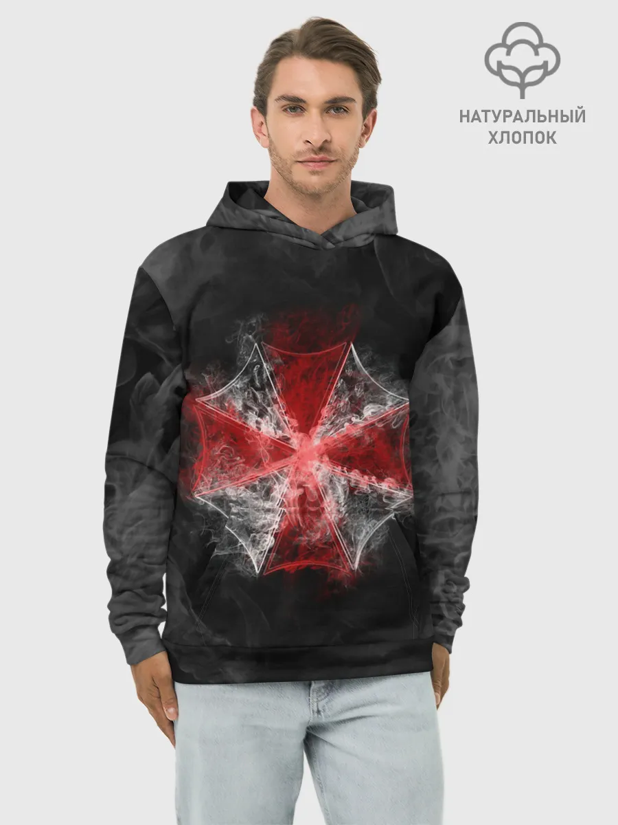 Худи мужской база хлопок / RESIDENT EVIL 3