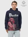 Худи мужской база хлопок / Dustin Poirier