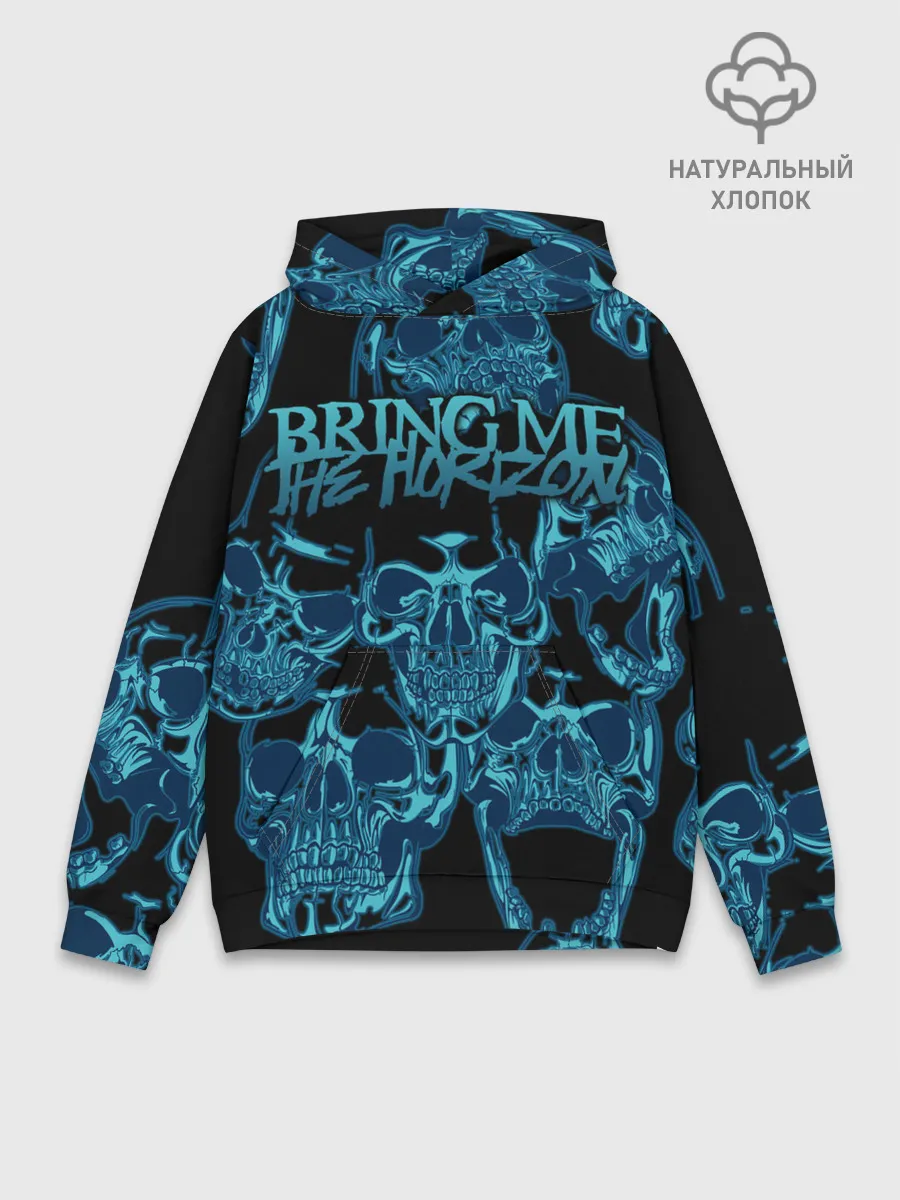 Худи мужской база хлопок / Bring Me the Horizon