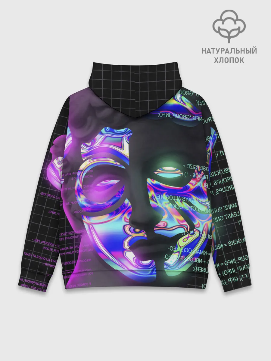 Худи мужской база хлопок / Chrome Effect