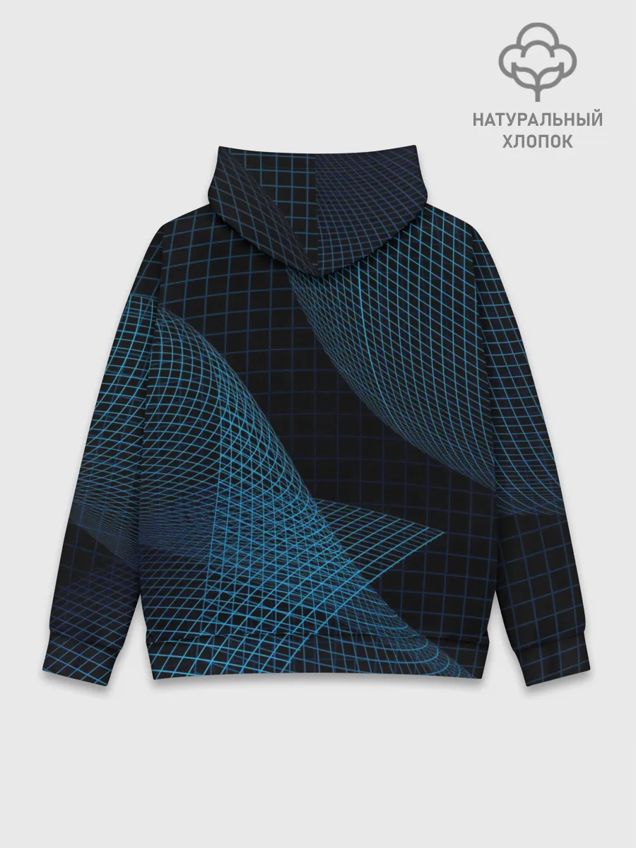 Худи мужской база хлопок / Сетка