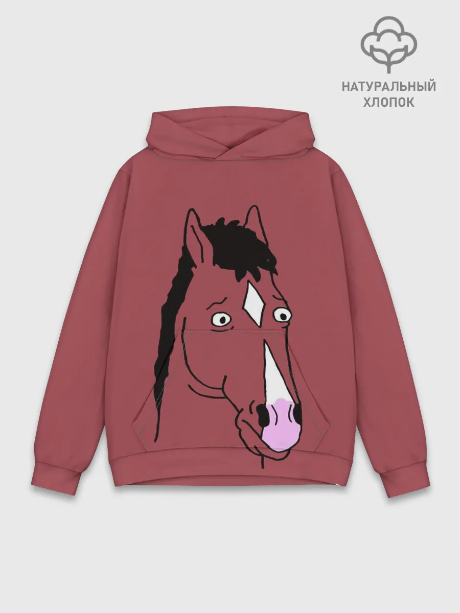 Худи мужской база хлопок / BoJack Horseman