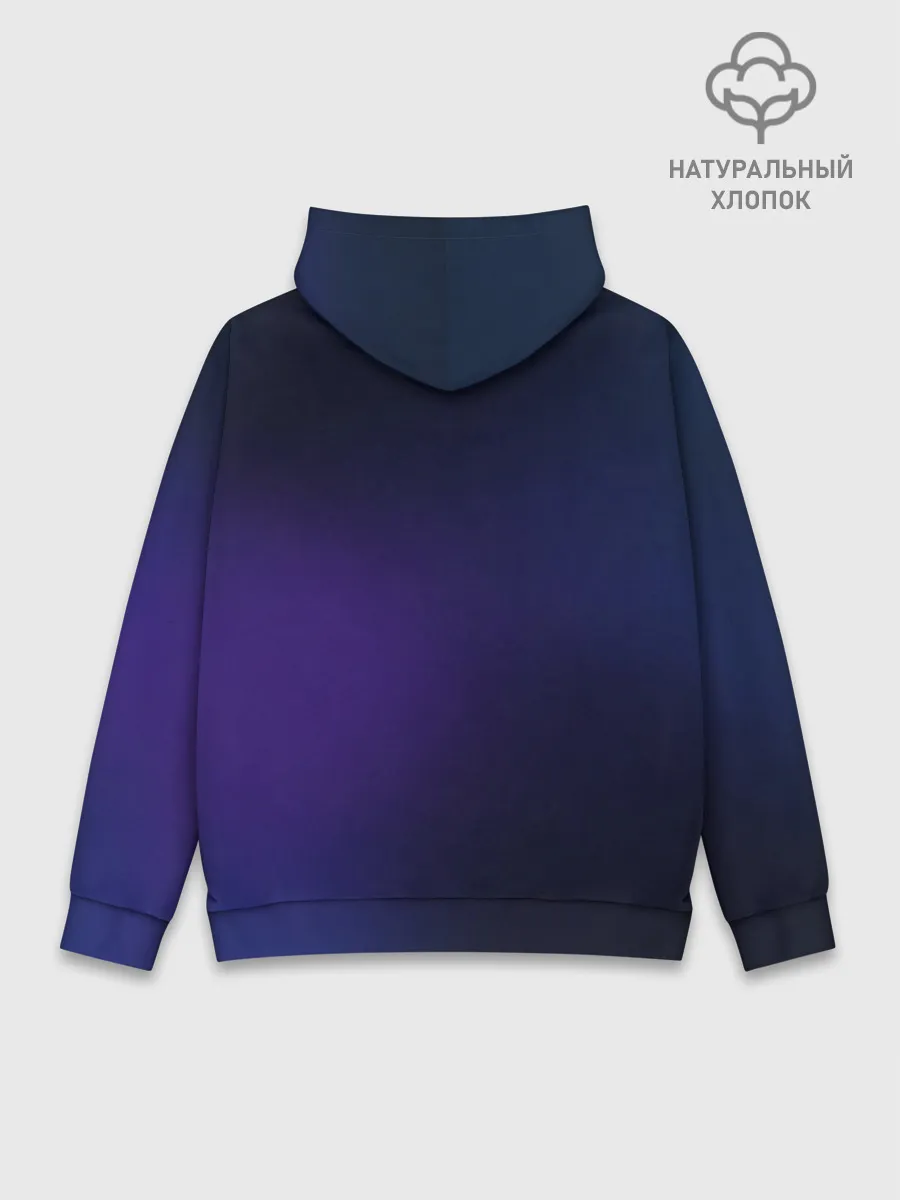 Худи мужской база хлопок / Дзюдо Инуи