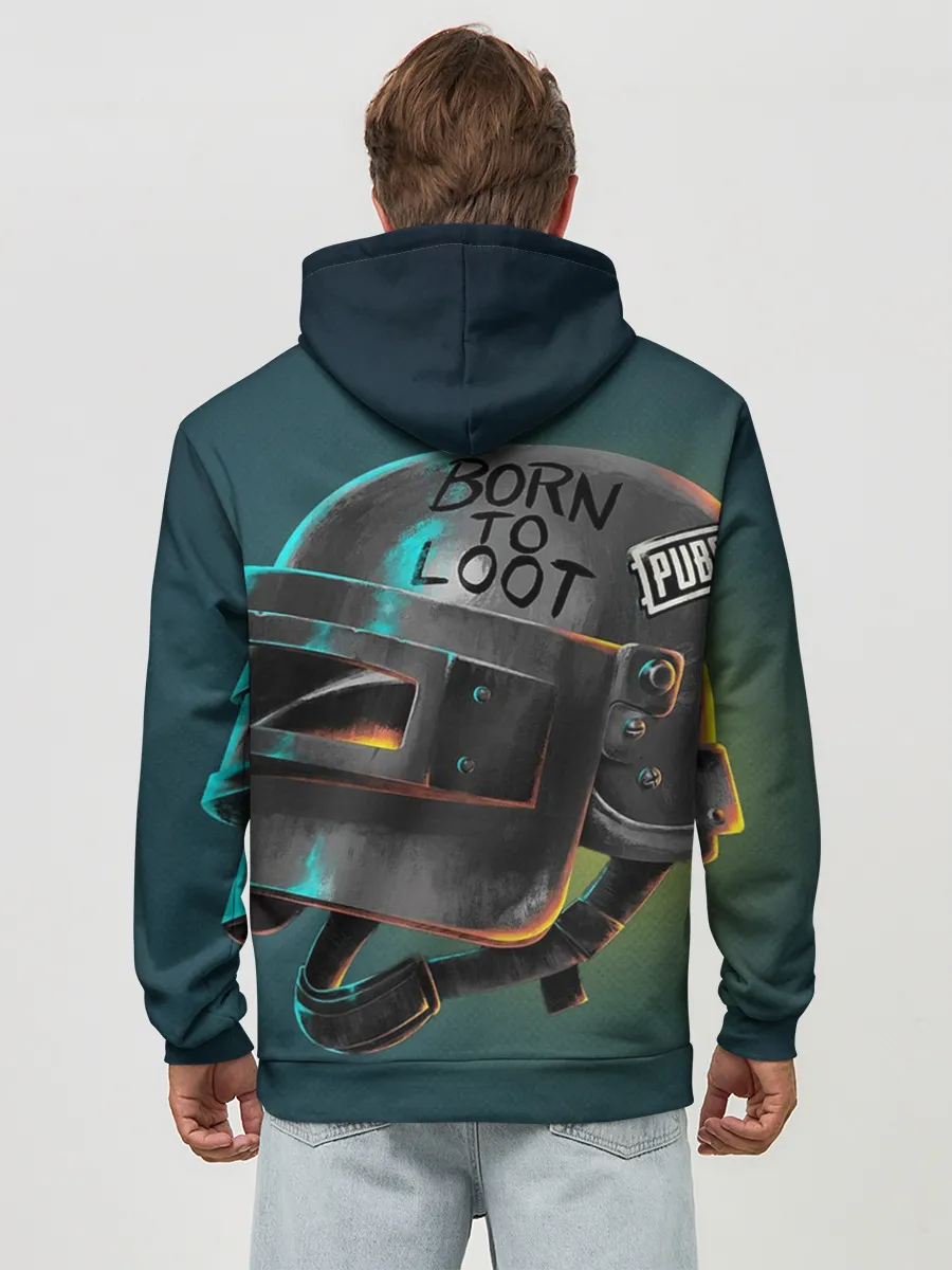 Худи мужской база хлопок / PUBG