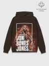 Худи мужской база хлопок / Jon Jones