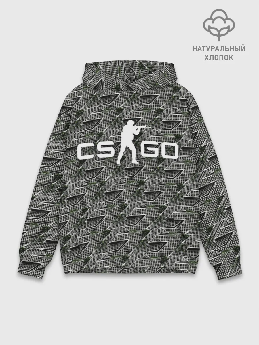Худи мужской база хлопок / CS GO