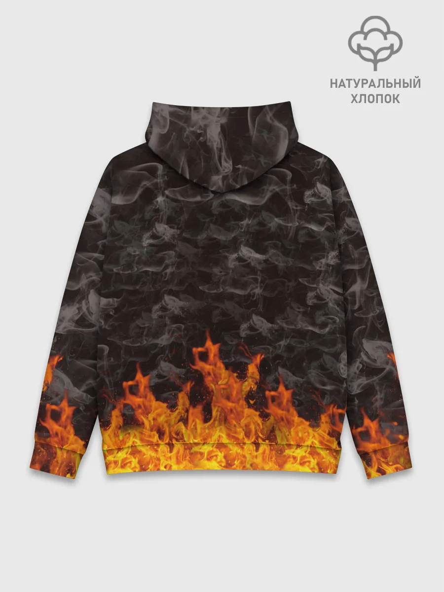 Худи мужской база хлопок / Вечеринка у скелетов