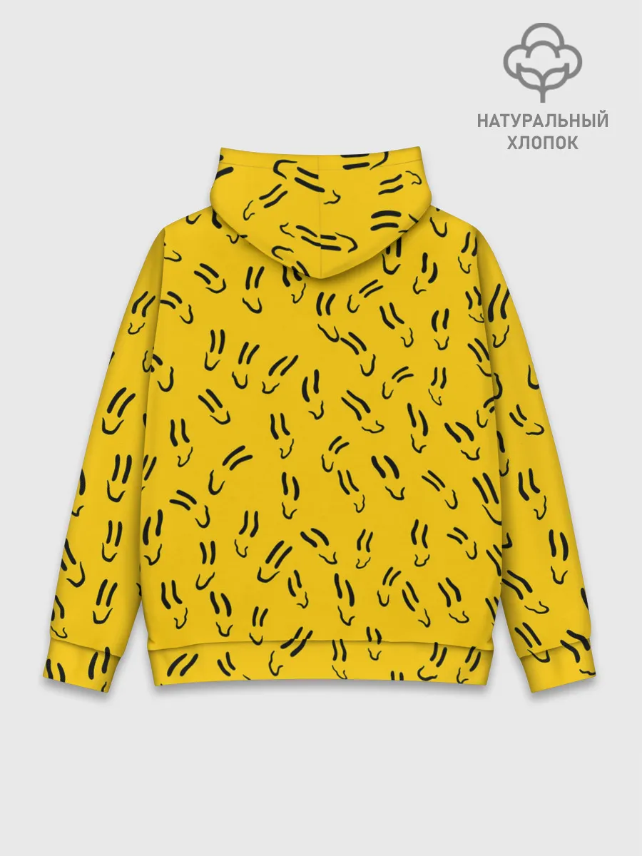 Худи мужской база хлопок / Пошлая Молли Смайлики