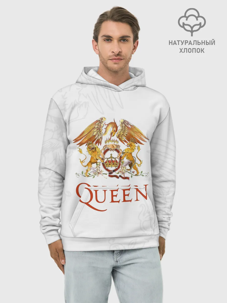 Худи мужской база хлопок / Queen
