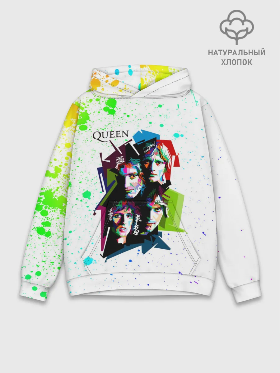 Худи мужской база хлопок / Queen