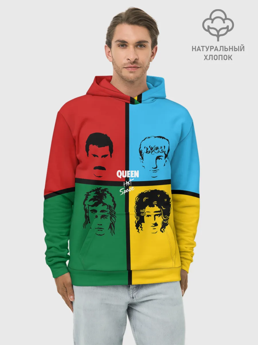 Худи мужской база хлопок / Queen