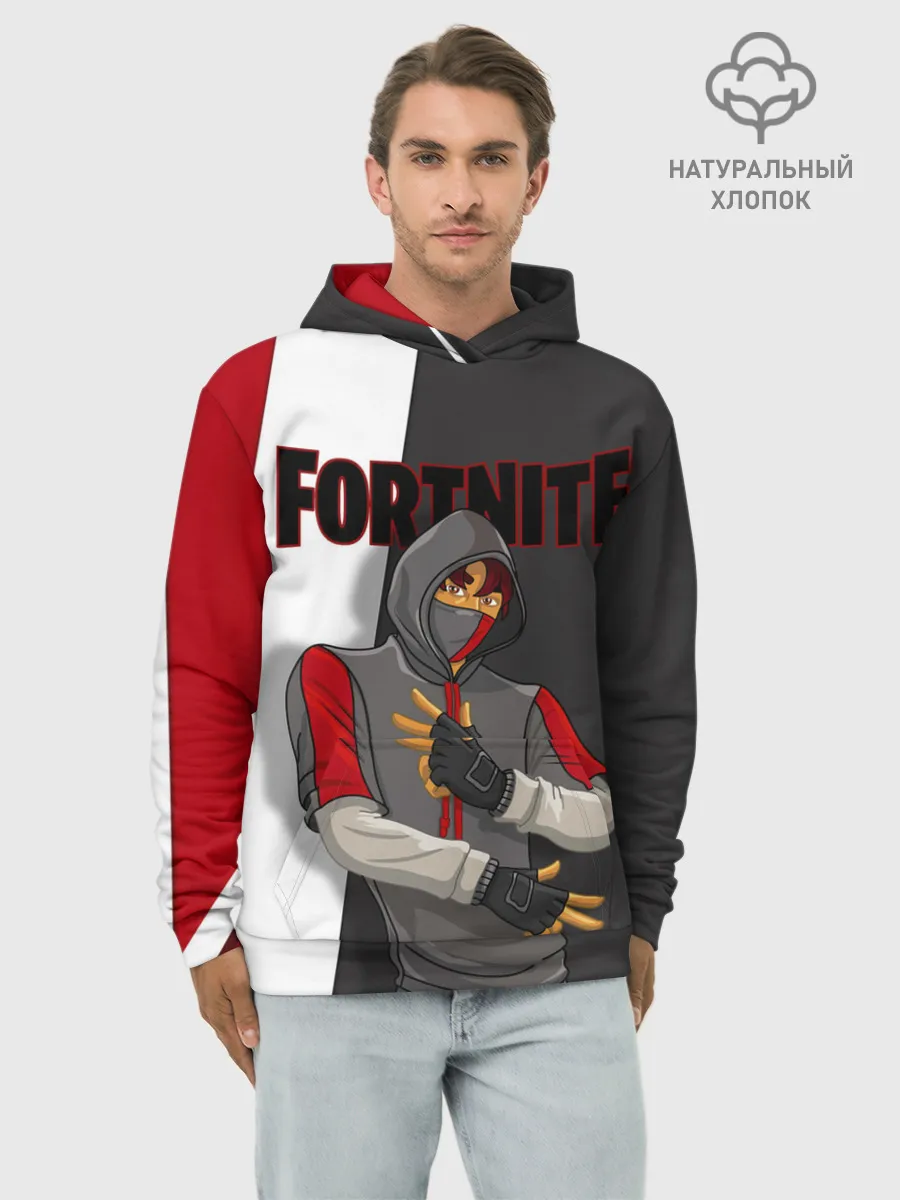 Худи мужской база хлопок / IKONIK