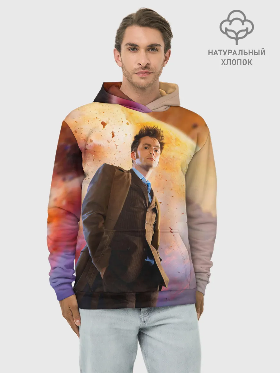 Худи мужской база хлопок / DOCTOR WHO