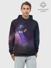Худи мужской база хлопок / TARDIS