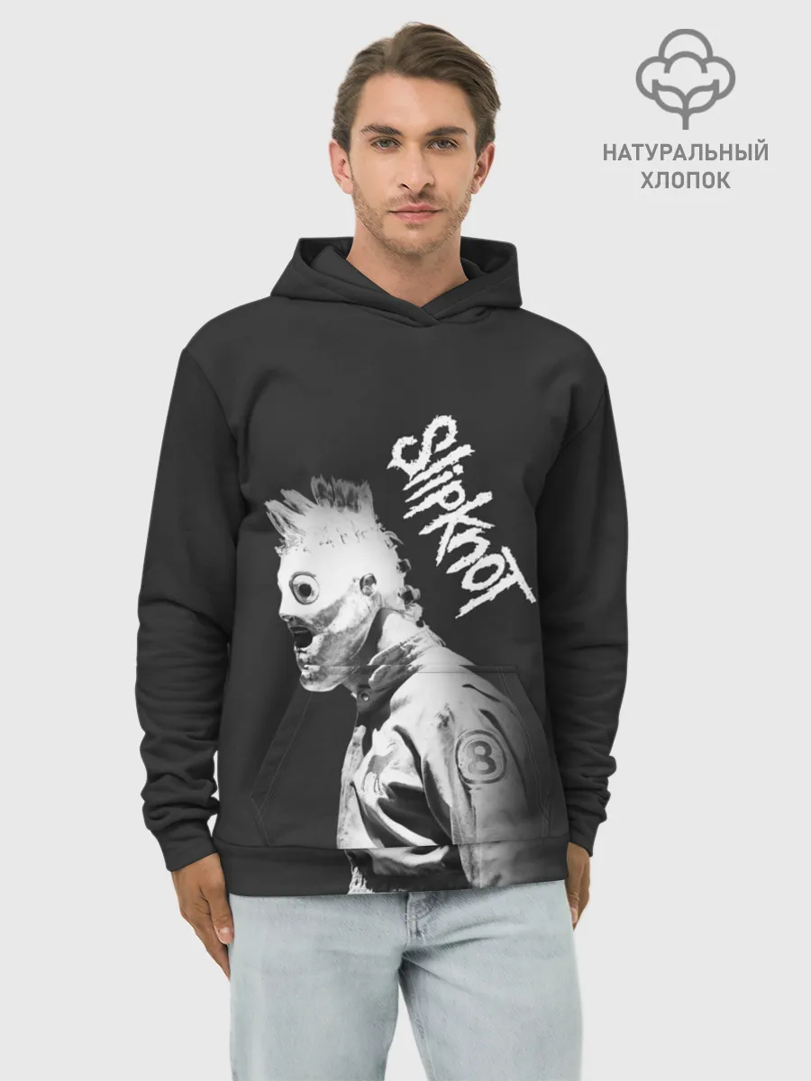 Худи мужской база хлопок / SLIPKNOT | СЛИПКНОТ