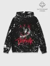 Худи мужской база хлопок / guts berserk blood black