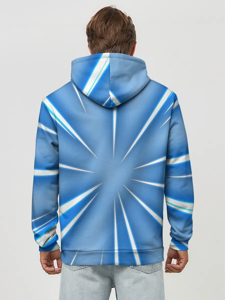 Худи мужской база хлопок / Аниме.. Роза