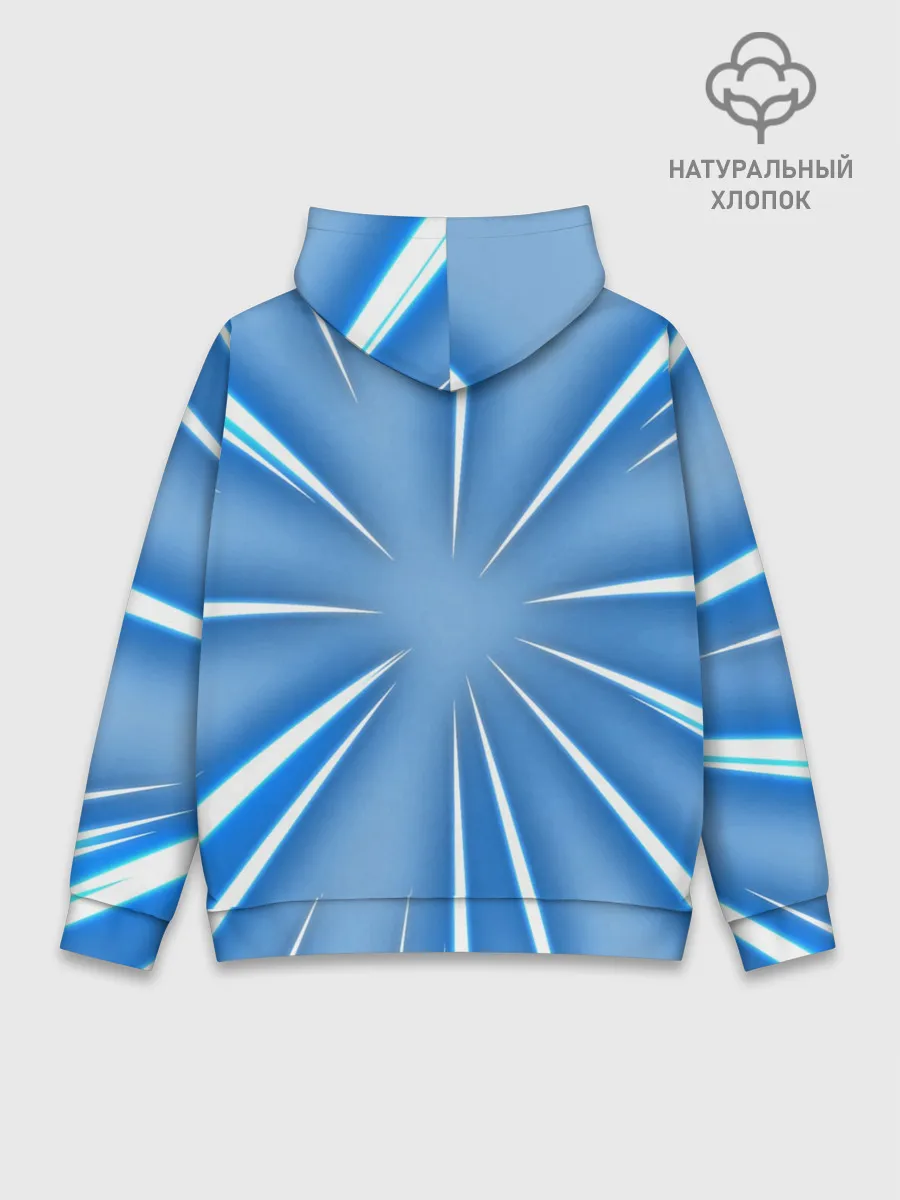 Худи мужской база хлопок / Аниме.. Роза