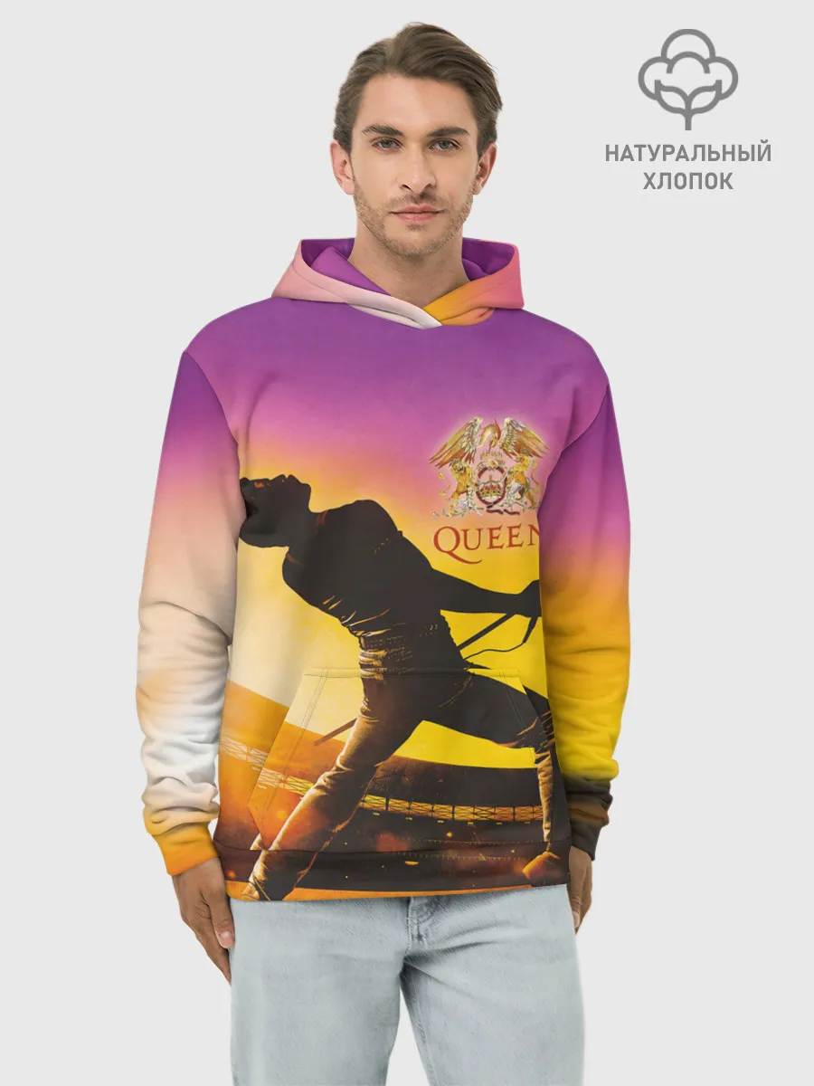 Худи мужской база хлопок / Queen