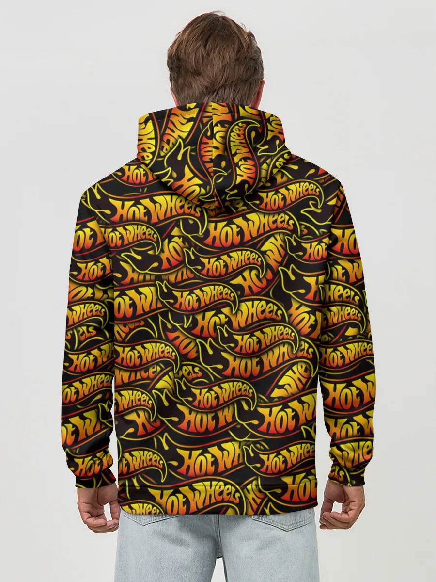 Худи мужской база хлопок / Hot Wheels