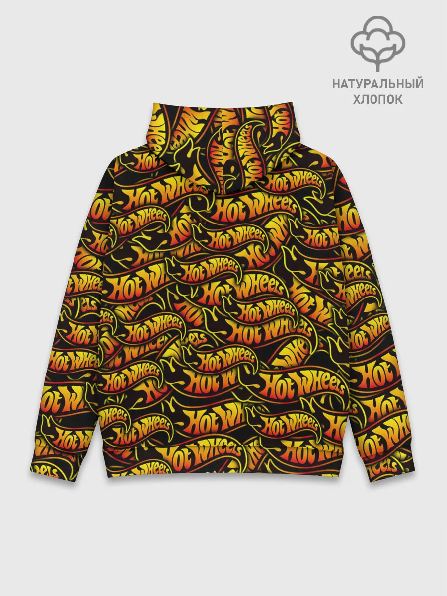 Худи мужской база хлопок / Hot Wheels