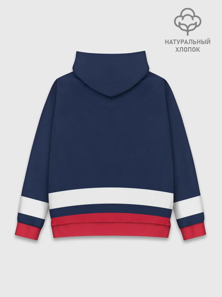 Худи мужской база хлопок / Вашингтон Кэпиталз