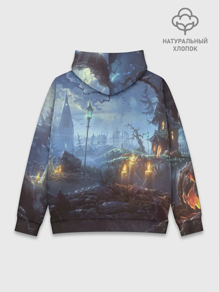 Худи мужской база хлопок / Halloween