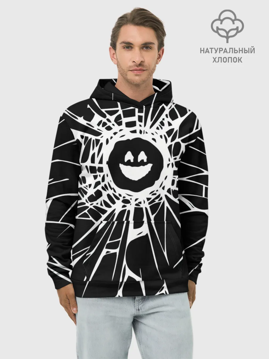 Худи мужской база хлопок / BLACK MIRROR
