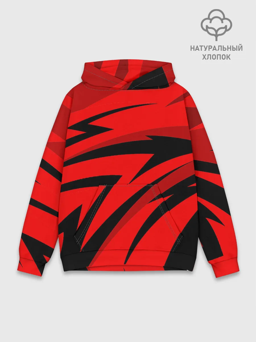 Худи мужской база хлопок / Swift red pointer