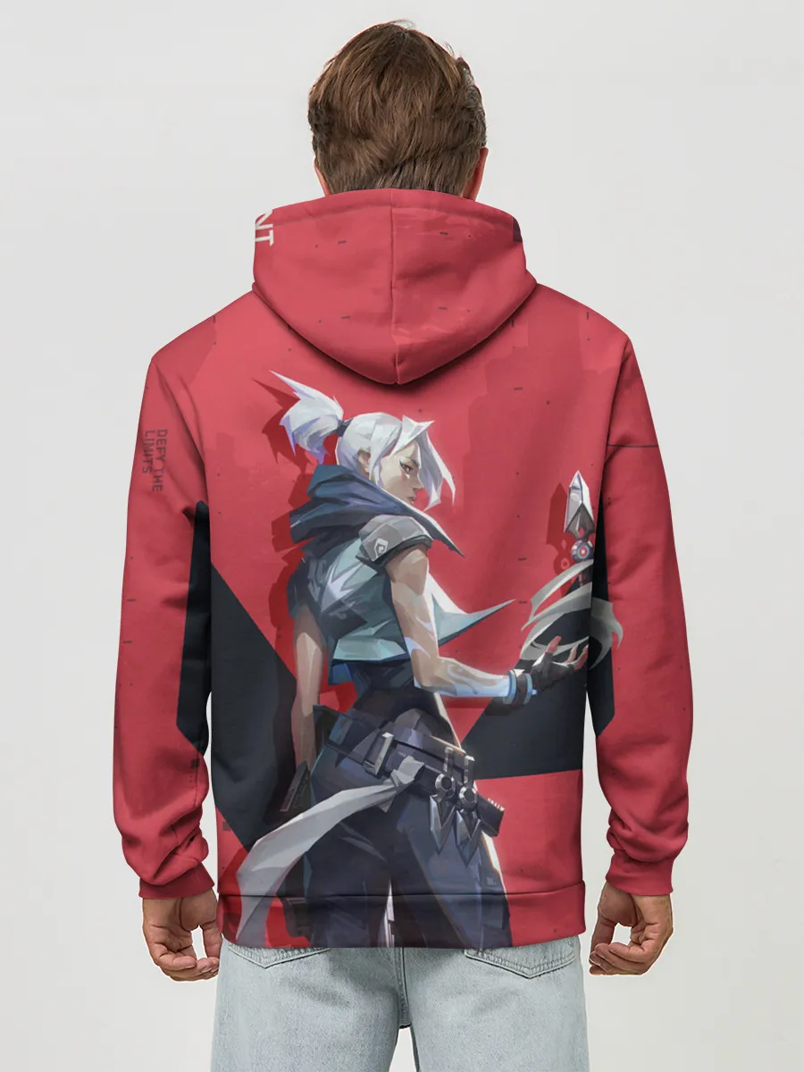 Худи мужской база хлопок / Valorant - Riot